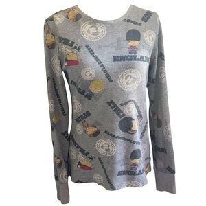 Harajuku Lovers Vintage 2005 Thermal Waffle Knit Top